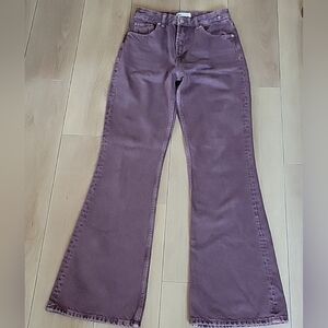 Nwot Zara Purple Jeans US 4